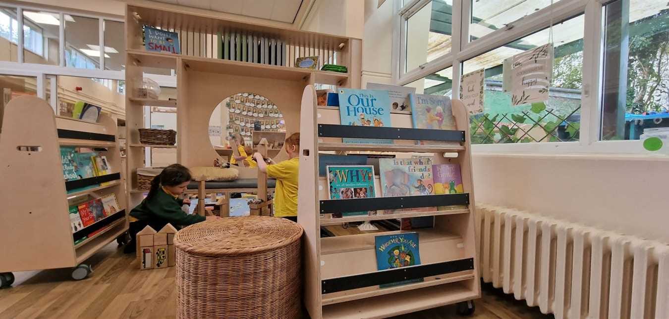 Brand-New EYFS Book Storage